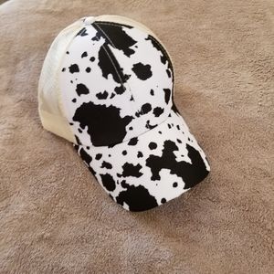 Cow Print Baseball Cap